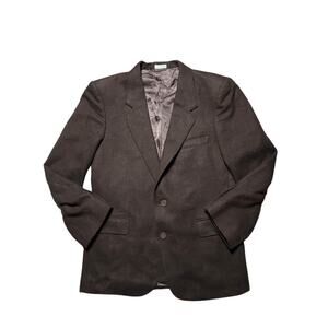 Vintage Jean Paul Germain Cashmere Herringbone Sport Coat - Read